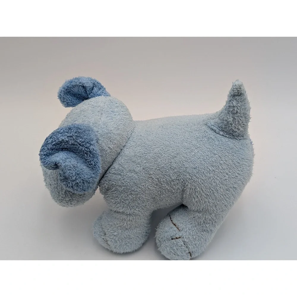 Old Navy Blue Dog‎ Puppy Plush Rattle 5 Inch Stuffed Animal Toy